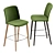 Mixu Barstool: Contemporary Elegance for Any Space 3D model small image 4