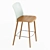 Mixu Barstool: Contemporary Elegance for Any Space 3D model small image 5