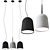 Elegant Casablanca Clavio Suspension 3D model small image 1