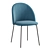 Stylish Deephouse Dijon Chair  3D model small image 1