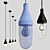 Modern Pendant Light: NIWA 1180 by Oluce 3D model small image 3