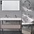 Galassia Meg11Pro Furniture Set 3D model small image 1