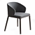 Novamobili Navy Tub Chair: Elegant Comfort 3D model small image 2