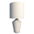 Elegant Brass Table Lamp 3D model small image 6