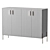 Designer Chest of Drawers Selton 3D model small image 1
