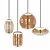 Scandi Glass Pendant Light Collection 3D model small image 1