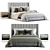 RH Modena Vertical Bed: High-Quality, Unwrapped, V-Ray Render 3D model small image 2