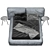 Bonaldo Fluff Bed: Ultimate Comfort 3D model small image 2