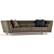 Elegant Rose Sofa - 250cm 3D model small image 2