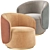 Elegant Fendi Casa Annabelle Armchair: Luxurious Velvet, Stunning Design 3D model small image 5