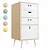 DAM's Martins: Children's Chest of Drawers 3D model small image 1