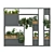 Vertical Garden Box Set 240 3D model small image 5