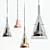 Sleek Pendant Light by FontanaArte 3D model small image 1