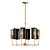 Contemporary Andre 6-Light Chandelier 3D model small image 1