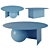 Fuku Coffee Table - R=900, h=300 3D model small image 3