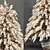 Vintage Christmas Tree - Delicate Dried Décor 3D model small image 3