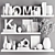 Elegant Decor Set 2017 3D model small image 5