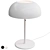 Nymåne White Table Lamp 3D model small image 1