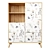 Berber Tall Chest of Drawers by Smart 3D model small image 1