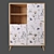 Berber Tall Chest of Drawers by Smart 3D model small image 5