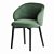 Connubia Tuka Armchair - Stylish and Functional 3D model small image 3