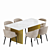 Contemporary Connubia Tuka AMR Dining Table 3D model small image 3