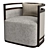 Elegant and Comfortable Minsk Armchair 3D model small image 1