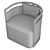 Elegant and Comfortable Minsk Armchair 3D model small image 6