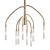 Elegant Crystal Chandelier 14521 3D model small image 1