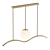 Wave-Inspired LED Pendant Light: Lampatron DENEB 3D model small image 2