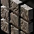 Stone Cube Panel - Classic Elegance for Any Space 3D model small image 3