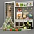 Whimsical Kids Room Decor 3D model small image 2