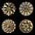 Elegant Rosettes 12 - 2016 Vintage 3D model small image 3