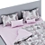 Sherst Grey Slipson Bed 180 3D model small image 9