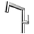 Elegant Stainless Steel Sink Mixer 3D model small image 1