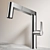 Elegant Stainless Steel Sink Mixer 3D model small image 2