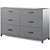 Parke Kids 6-Drawer Dresser 3D model small image 3