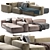 Timeless 1976 Design Sofa 3D model small image 1