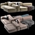 Timeless 1976 Design Sofa 3D model small image 3