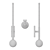 Helga LED Wall Lamp 3D model small image 3