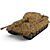 Authentic Panzer Tank Model Kit 3D model small image 3