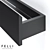 FELLI ELES "OM" - Stylish Solid Surface Shelf 3D model small image 5