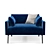 Leo Sofa: Stylish and Comfortable Seating 3D model small image 1