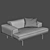 Sumo Chair: Ultimate Comfort in Corona7 3D model small image 3