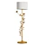 Gilded Beauty Floor Lamp 3D model small image 1