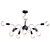 Modern Metal Pendant Chandelier 3D model small image 1