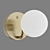 Elegant 195x120mm Wall Light 3D model small image 3