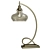 Sleek Steel Table Lamp 3D model small image 1