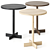 Bautier Cafe Table: Minimalist Design 3D model small image 1