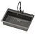 Sleek MOEN Sink Design 3D model small image 2